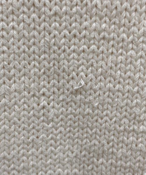 POLO RALPH LAUREN（ポロ・ラルフローレン）POLO RALPH LAUREN (ポロ・ラルフローレン) コットンニット ホワイト サイズ:SIZE Lの古着・服飾アイテム