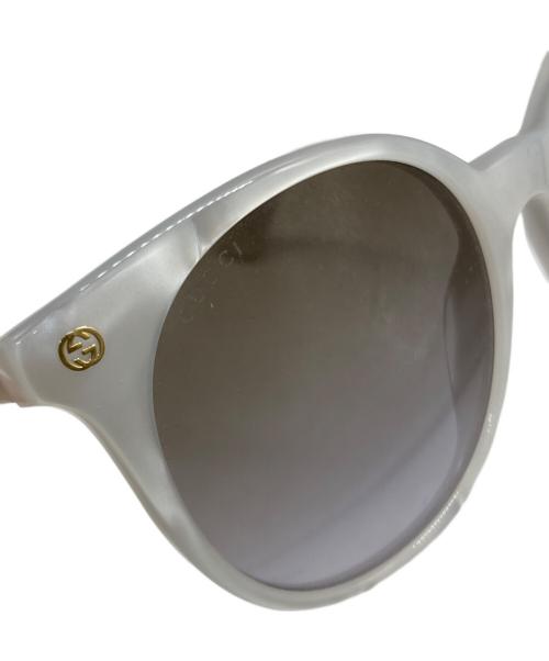 GUCCI（グッチ）GUCCI (グッチ) サングラス シルバー サイズ:52□20-140の古着・服飾アイテム