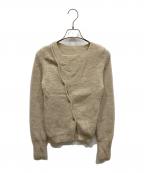 JACQUEMUS LA MAILLE PAUジャックムス ラ・マイユ・ポー）の古着「アシンメトリーニット」｜ベージュ