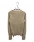 JACQUEMUS LA MAILLE PAU (ジャックムス ラ・マイユ・ポー) アシンメトリーニット ベージュ サイズ:SIZE 34：13000円