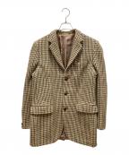 DUNN & CO×Harris Tweedダンアンドカンパニー×ハリスツイード）の古着「テーラードジャケット」｜ベージュ