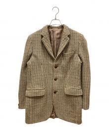 DUNN & CO×Harris Tweed（ダンアンドカンパニー×ハリスツイード）の古着「テーラードジャケット」｜ベージュ