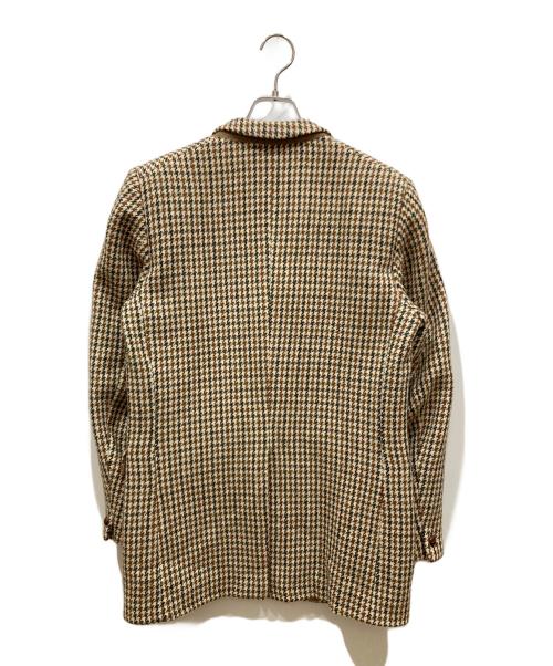 DUNN & CO（ダンアンドカンパニー）dunn & co (ダンアンドカンパニー) Harris Tweed (ハリスツイード) テーラードジャケット ベージュ サイズ:不明の古着・服飾アイテム