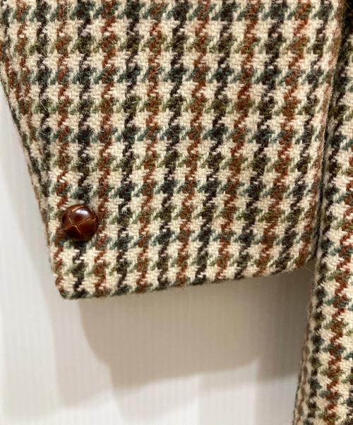 DUNN & CO（ダンアンドカンパニー）dunn & co (ダンアンドカンパニー) Harris Tweed (ハリスツイード) テーラードジャケット ベージュ サイズ:不明の古着・服飾アイテム