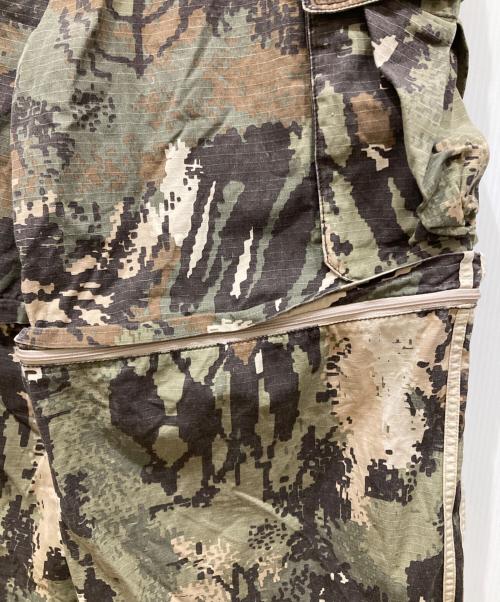 adidas（アディダス）adidas (アディダス) マルチカラー ジップオフ・カーゴ・パンツ カーキ サイズ:SIZE XLの古着・服飾アイテム