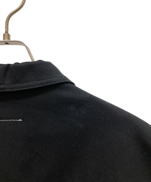 MM6 Maison Margiela（エムエムシックスメゾンマルジェラ）MM6 Maison Margiela (エムエムシックスメゾンマルジェラ) OVER SIZE DENIM COAT ブラック サイズ:SIZE 40の古着・服飾アイテム