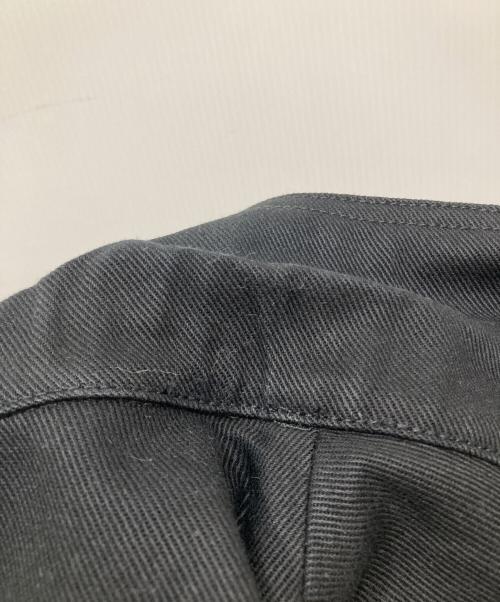 MM6 Maison Margiela（エムエムシックスメゾンマルジェラ）MM6 Maison Margiela (エムエムシックスメゾンマルジェラ) OVER SIZE DENIM COAT ブラック サイズ:SIZE 40の古着・服飾アイテム