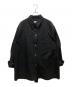 MM6 Maison Margiela（エムエムシックスメゾンマルジェラ）の古着「OVER SIZE DENIM COAT」｜ブラック