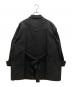 MM6 Maison Margiela (エムエムシックスメゾンマルジェラ) OVER SIZE DENIM COAT ブラック サイズ:SIZE 40：14000円