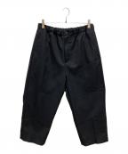 everyoneエブリワン）の古着「polyester twill easy slacks」｜ネイビー