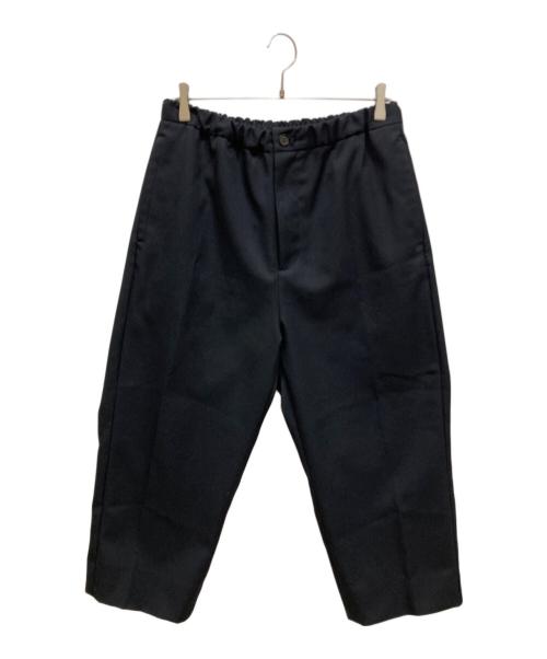 everyone（エブリワン）everyone (エブリワン) polyester twill easy slacks ネイビー サイズ:SIZE Mの古着・服飾アイテム