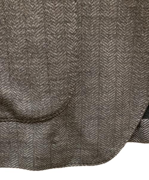 LARDINI（ラルディーニ）LARDINI (ラルディーニ) ウールナイロンハニカムニットジャージ2Bジャケット グレー サイズ:SIZE 48の古着・服飾アイテム