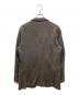 LARDINI (ラルディーニ) ウールナイロンハニカムニットジャージ2Bジャケット グレー サイズ:SIZE 48：20000円