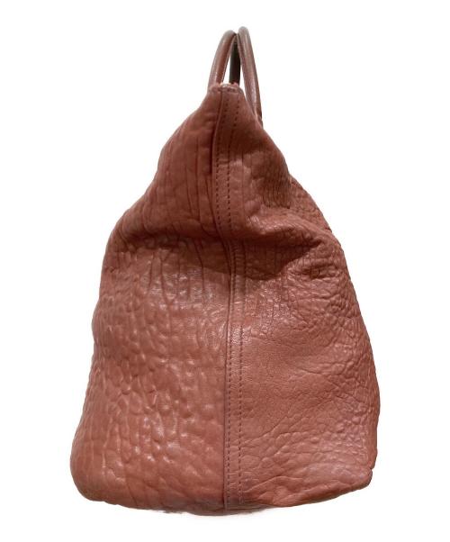 Yves Saint Laurent（イヴサンローラン）Yves Saint Laurent (イヴサンローラン) レザートートバッグ レッドの古着・服飾アイテム