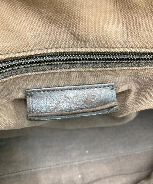 Yves Saint Laurent（イヴサンローラン）Yves Saint Laurent (イヴサンローラン) レザートートバッグ レッドの古着・服飾アイテム