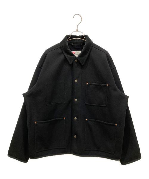Traditional Weatherwear（トラディショナルウェザーウェア）Traditional Weatherwear (トラディショナルウェザーウェア) WORK JACKET 002 ブラック サイズ:SIZE 40の古着・服飾アイテム