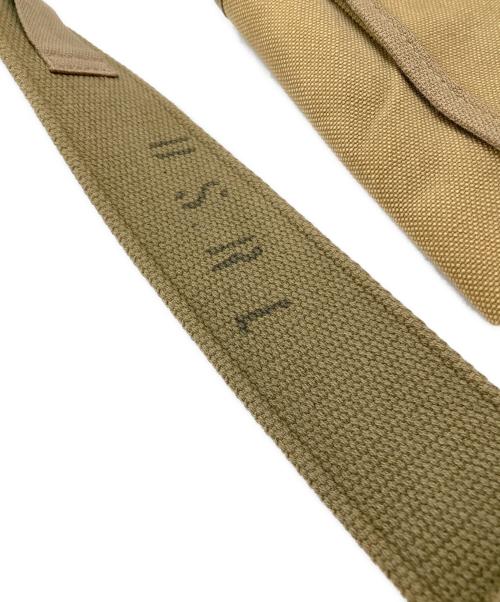 RALPH LAUREN（ラルフローレン）RALPH LAUREN (ラルフローレン) ミリタリーキャンバスショルダーバッグ カーキの古着・服飾アイテム