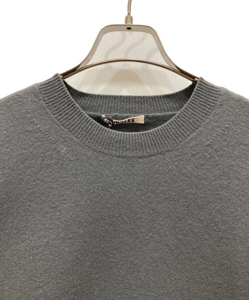 AURALEE（オーラリー）AURALEE (オーラリー) FELTED WOOL KNIT P/O グレー サイズ:SIZE 4の古着・服飾アイテム