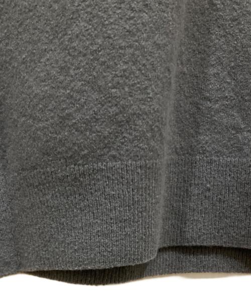 AURALEE（オーラリー）AURALEE (オーラリー) FELTED WOOL KNIT P/O グレー サイズ:SIZE 4の古着・服飾アイテム