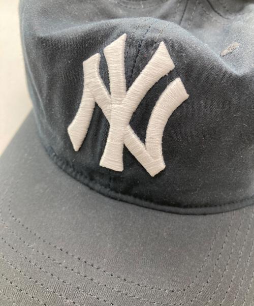 KITH（キス）KITH (キス) New York Yankees Waxed Cotton Franchise LS Cap ネイビー サイズ:XLの古着・服飾アイテム