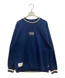WTAPS（ダブルタップス）の古着「クルーネックスウェット」｜ネイビー
