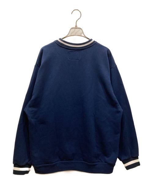WTAPS（ダブルタップス）WTAPS (ダブルタップス) クルーネックスウェット ネイビー サイズ:SIZE X02の古着・服飾アイテム