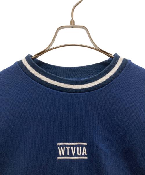 WTAPS（ダブルタップス）WTAPS (ダブルタップス) クルーネックスウェット ネイビー サイズ:SIZE X02の古着・服飾アイテム