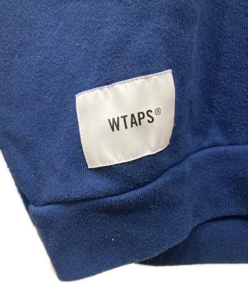 WTAPS（ダブルタップス）WTAPS (ダブルタップス) クルーネックスウェット ネイビー サイズ:SIZE X02の古着・服飾アイテム