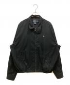 POLO RALPH LAURENポロ・ラルフローレン）の古着「スイングトップ」｜ブラック