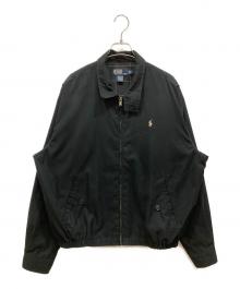 POLO RALPH LAUREN（ポロ・ラルフローレン）の古着「スイングトップ」｜ブラック