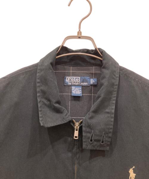 POLO RALPH LAUREN（ポロ・ラルフローレン）POLO RALPH LAUREN (ポロ・ラルフローレン) スイングトップ ブラック サイズ:SIZE Lの古着・服飾アイテム