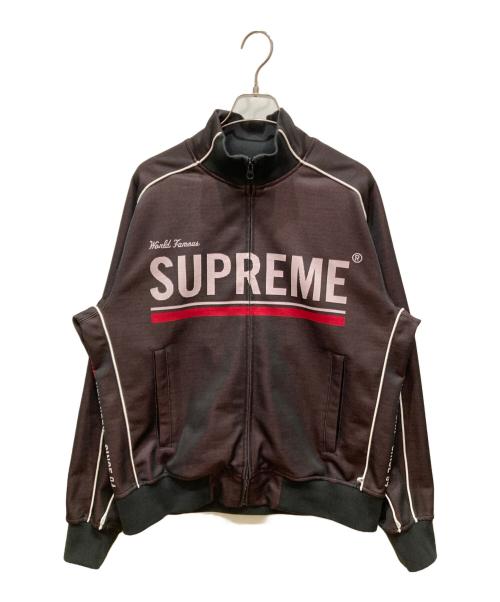 SUPREME（シュプリーム）Supreme (シュプリーム) World Famous Jacquard Track Jacket ブラック サイズ:Mの古着・服飾アイテム