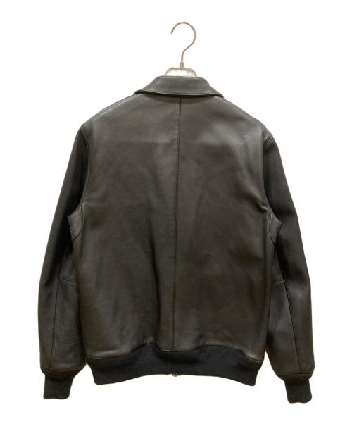 green label relaxing（グリーンレーベルリラクシング）green label relaxing (グリーンレーベルリラクシング) A-2レザージャケット ブラック サイズ:Ⅼの古着・服飾アイテム