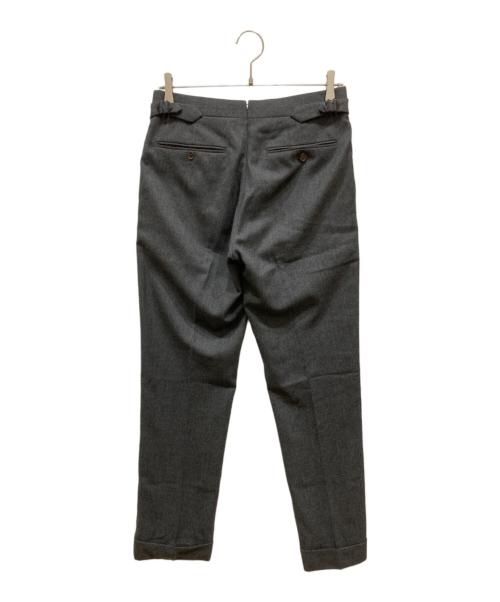 RALPH LAUREN Purple Label（ラルフ ローレン パープル レーベル）RALPH LAUREN PURPLE LABEL (ラルフ ローレン パープル レーベル) ウールスラックス グレー サイズ:SIZE 30の古着・服飾アイテム