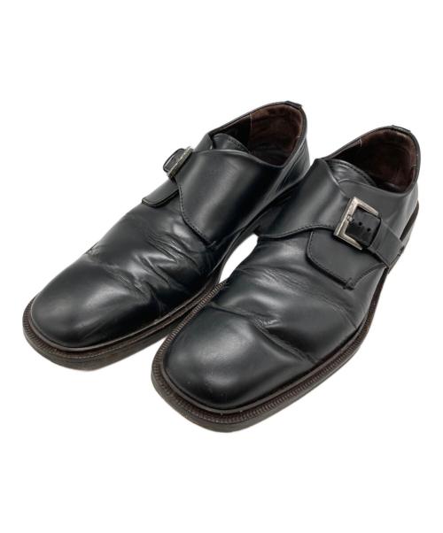 GUCCI（グッチ）GUCCI (グッチ) レザーシューズ ブラック サイズ:SIZE 42Eの古着・服飾アイテム