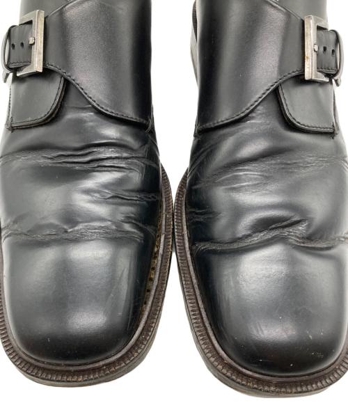 GUCCI（グッチ）GUCCI (グッチ) レザーシューズ ブラック サイズ:SIZE 42Eの古着・服飾アイテム