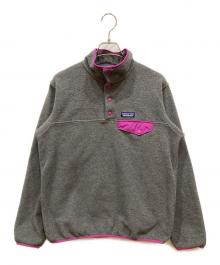 Patagonia（パタゴニア）の古着「W's LW Synch Snap-T P/O」｜グレー×ピンク