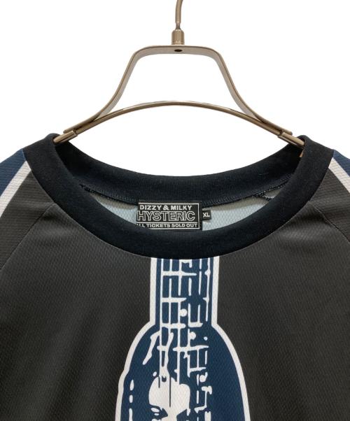 Hysteric Glamour（ヒステリックグラマー）Hysteric Glamour (ヒステリックグラマー) HIGH VOLTAGE T-SHIRT ブラック サイズ:SIZE XLの古着・服飾アイテム