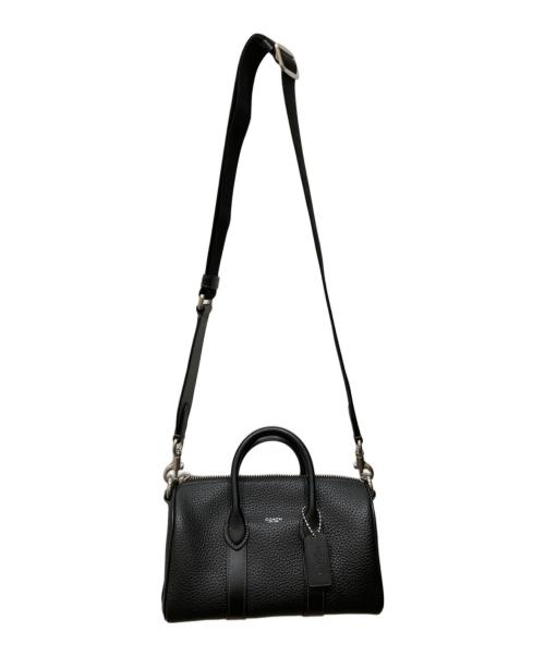 COACH（コーチ）COACH (コーチ) 2WAYショルダー　コンパスバッグ ブラックの古着・服飾アイテム