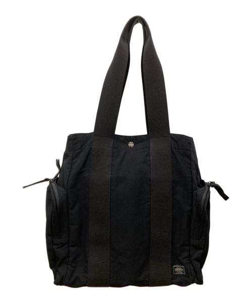 PORTER（ポーター）PORTER (ポーター) FACE  TOTE BAG ブラックの古着・服飾アイテム