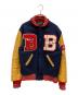 Champion（チャンピオン）の古着「AWARD JACKET」｜ネイビー×ブラウン