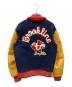 Champion (チャンピオン) AWARD JACKET ネイビー×ブラウン サイズ:SIZE M：16000円