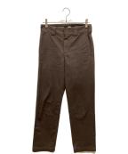 Dickies×OUTERKNOWNディッキーズ×アウターノーン）の古着「ワークパンツ」｜ブラウン