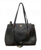 COACHコーチ）の古着「2WAYショルダーバッグ」｜ブラック