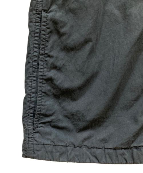 STONE ISLAND（ストーンアイランド）STONE ISLAND (ストーンアイランド) ガーメントダイコットンナイロンポプリンジップアップブルゾン ブラック サイズ:SIZE Mの古着・服飾アイテム