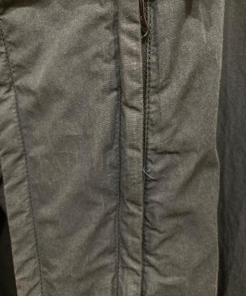 STONE ISLAND（ストーンアイランド）STONE ISLAND (ストーンアイランド) ガーメントダイコットンナイロンポプリンジップアップブルゾン ブラック サイズ:SIZE Mの古着・服飾アイテム