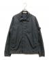 STONE ISLAND（ストーンアイランド）の古着「ガーメントダイコットンナイロンポプリンジップアップブルゾン」｜ブラック