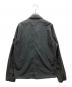 STONE ISLAND (ストーンアイランド) ガーメントダイコットンナイロンポプリンジップアップブルゾン ブラック サイズ:SIZE M：35000円