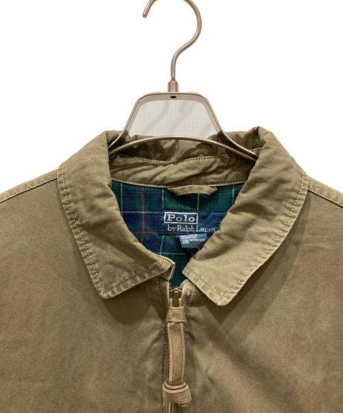 POLO RALPH LAUREN（ポロ・ラルフローレン）POLO RALPH LAUREN (ポロ・ラルフローレン) スイングトップ カーキ サイズ:SIZE XLの古着・服飾アイテム
