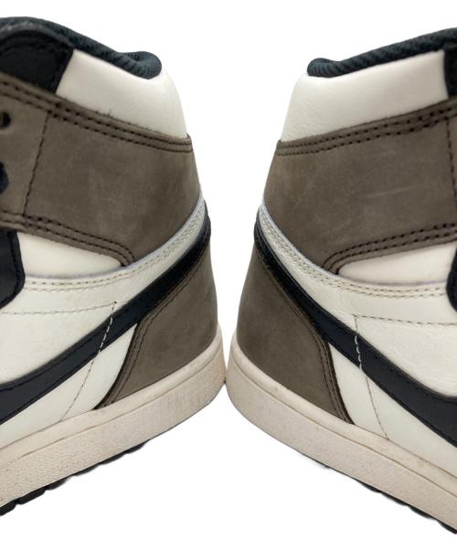 NIKE（ナイキ）NIKE (ナイキ) Air Jordan 1 High OG ホワイト×ブラウン サイズ:26.5の古着・服飾アイテム